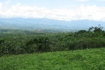 Vue du terrain et de la vallee